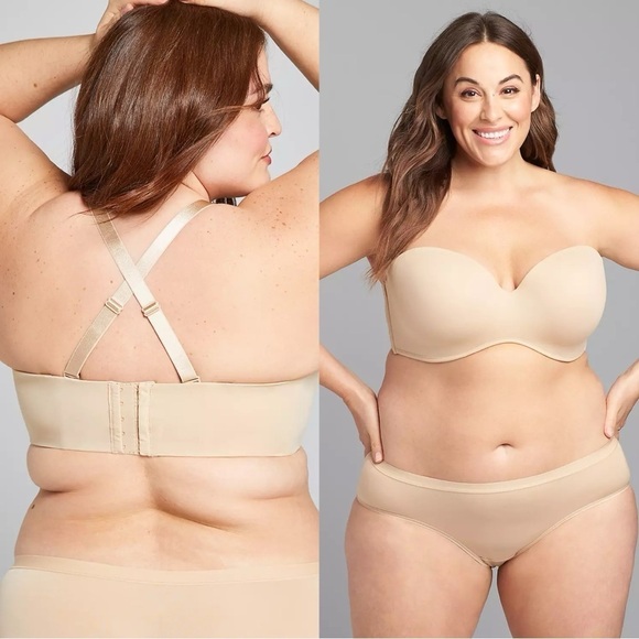 Cacique Multi Way Boost Strapless Bra - Picture 1 of 6